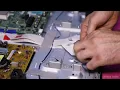 How to remove white spots on LG LED TV screen. (BACKLIGHT REPAIR, glare on the SCREEN). DIY at home