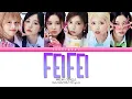 Lagu NMIXX (엔믹스) – “FEIFEI (蜚蜚)” [Color Coded Lyrics Chn_Pin_Sub Ita_가사]