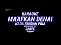 Download Lagu Karaoke - Ma'afkan Denai | Nada Rendah Pria | Dabee | Lagu Minang Viral 2024 |