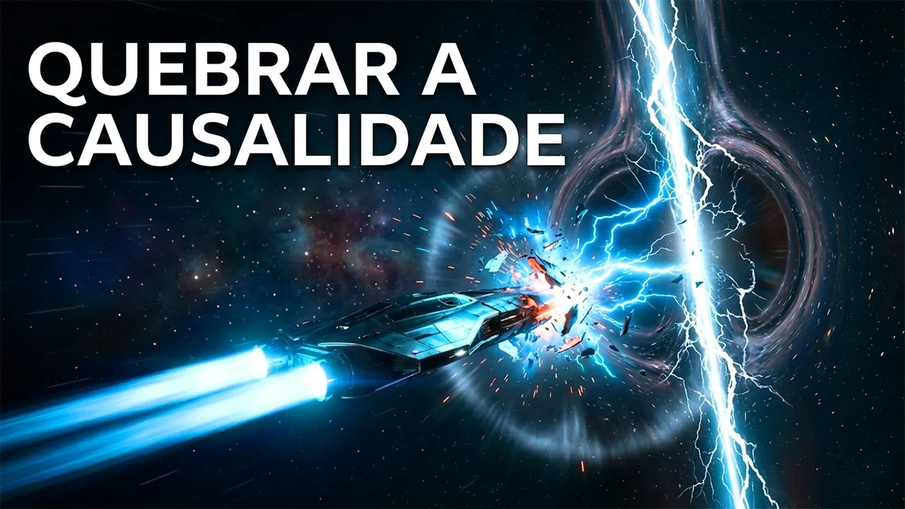 A física alucinante da viagem no tempo e por que quebrar a velocidade da luz pode destruir a causali