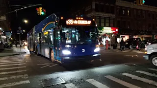 NYCT Bus New Flyer XN60 1089 on B35 to Sunset Park-1st Av 39 St 5th Av