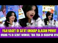 Download Lagu FUJI KAGET DI SA'AT UNGKAP ALASAN PRIVAT❗ORANG YG DI SEBUT MUNCUL TIBA TIBA DI HADAPAN NYA‼️
