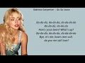 Lagu Sabrina Carpenter - Go Go Juice Lyrics