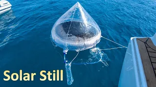 Solar still – Sea made drinkable