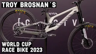 Troy Brosnan Canyon Sender CFR 2023 Pro Bike Build