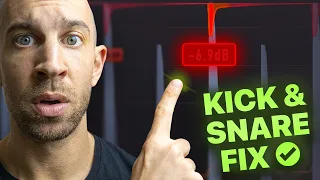 your kick and snare are killing your mix