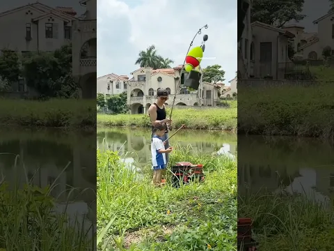 This Girl Caught a Fish in the Most Unexpected Way!