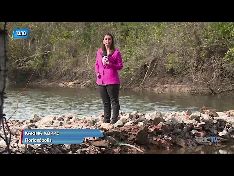 Comportas vão ser retiradas do rio Ratones, em Florianópolis