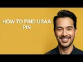 How to Find Usaa Pin - KevinHowTo