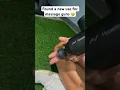 Found a new use for massage guns