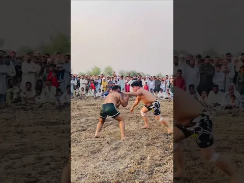 Omg what a slap kabaddi fight by Farooq muchanwala Vs Billa Bhatti near Depalpure #shorts