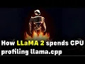 How CPU time is spent inside llama cpp LLaMA2 using OpenResty XRay