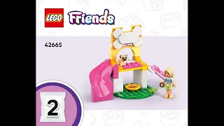 LEGO 42665 Instructions | Friends | Puppy Playground | Book 2: Slide | Pets
