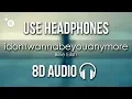Download Lagu Billie Eilish - idontwannabeyouanymore (8D AUDIO)