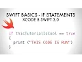 Swift Basics If Statements In Xcode 8 Swift 3 0