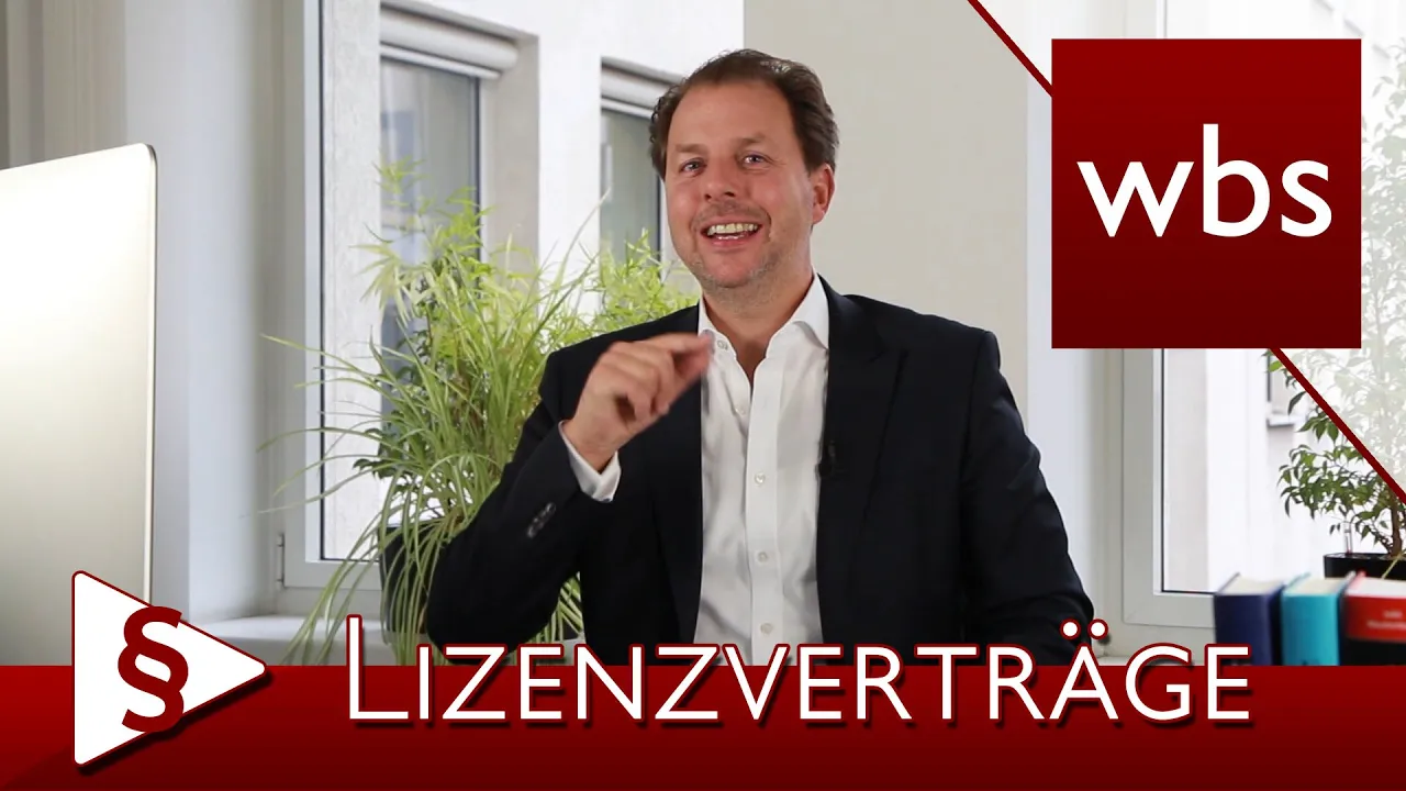 Recht für YouTuber: Wie muss ein Lizenzvertrag aussehen? | Rechtsanwalt Christian Solmecke