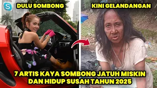 akibat sombong 7 artis dulu kaya raya kini hidup miskin u0026 berjuang bertahan hidup karna ulahnya