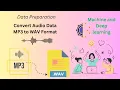 How to Convert MP3 to WAV File Format by using Python With Just 2 lines of code learnwithsabahat