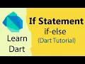 03 Dart If Statement if-else Dart Tutorial for Beginners