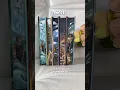 Percy Jackson book set ASMR crunching pages