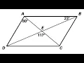 Day 10 HW - Finding Missing Angles in a Parallelogram