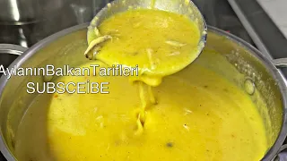 🤩ÇORBË e Mahnitshme për Stinen me Miell Misri dhe Kofsha Pule/Mısır Unlu Sonbahar Çorbası