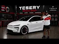 INSTALLED BIG BRAKE CALIPER COVERS by TESERY ON MY 2026 TESLA MODEL Y