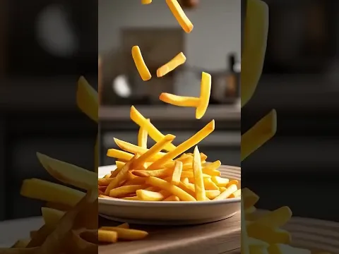 Funny video - Fries prank on cute baby ❤️👶🏻😱💕🤣 #funny #shortvideo