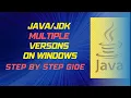 Install Multiple Versions of Java on Windows Step-by-Step Guide and Best Practices