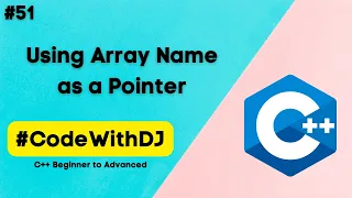 Using Array Name as a Pointer Learn C INIT Tech Labs