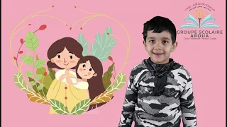 بمناسبة عيد الأم أهدى براعم روضة مجموعة مدارس أروى أنشودة عبروا من خلالها على حبهم العميق لأمهاتهم 