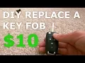 DIY Replacement of a Chevrolet Key Fob Camaro Cruze Equinox Malibu