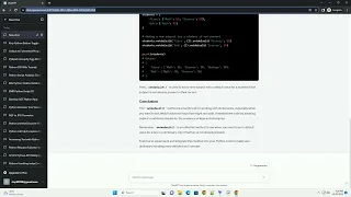 python3 understand usage of setdefault dictionary method