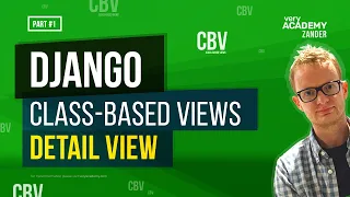 Learn Django Class Based Views - DetailView