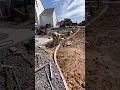 Edging a Slope w Concrete Pavers