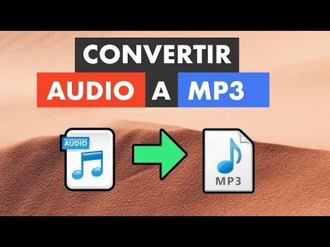 Download MP3 Cómo convertir cualquier archivo de audio a mp3 sin descargar nada
