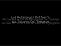 Los Relampagos Del Norte - Me Sacaron Del Tenampa with Lyrics