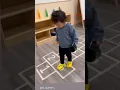 Number jumping game 1 2 3 4 5 kids