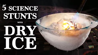 Download 5 Phenomenal Science Stunts, Done with Dry Ice MP3