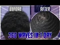 How To Get 360 Waves In 1 Day Wash Method King Infinity