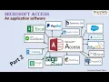 Database Management Introduction features objects terms of MS-Access in detail RDBMS Part-2