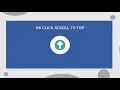 Scroll to Top using and