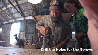 Episode 143 – Drilling Holes Smell Good on a Wood Boat – Sailing Vessel Norna Vlog Day 48
