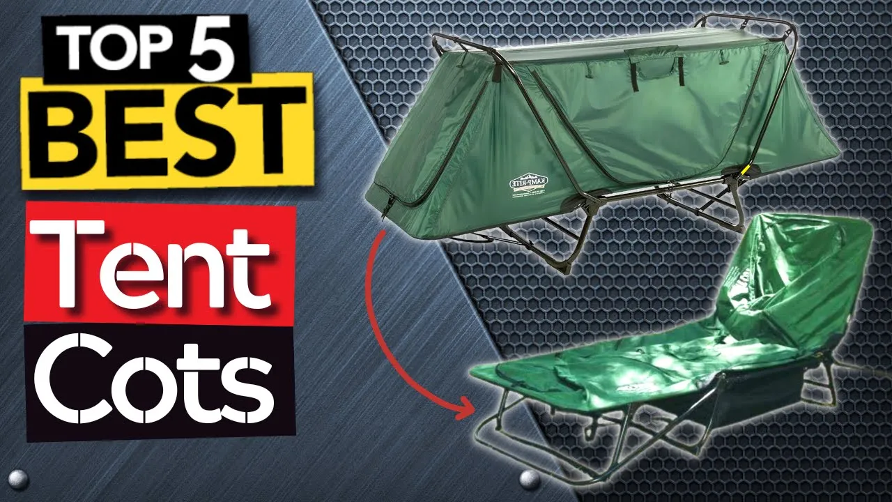 ✅ TOP 5 Best Cot Tents for camping