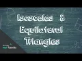 Isosceles and Equilateral Triangles