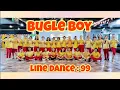 Download Lagu BUGLE BOY - LINE DANCE Chor : Alan Birchall \u0026 Jacqui Jax Demo door : LD 99