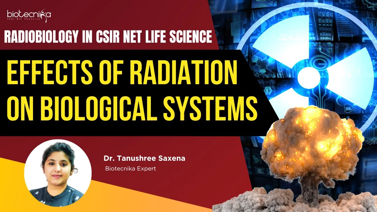 Radiobiology Explained | Effects of Radiation On Biological Systems | For CSIR NET Life Science