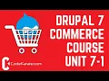 Unit 7-1 Installing the Commerce Reports Module - Drupal 7 Commerce Course