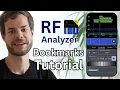RF Analyzer Bookmarks with Quick Start Tutorial