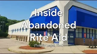 Inside Abandoned Rite Aid - Waterford CT